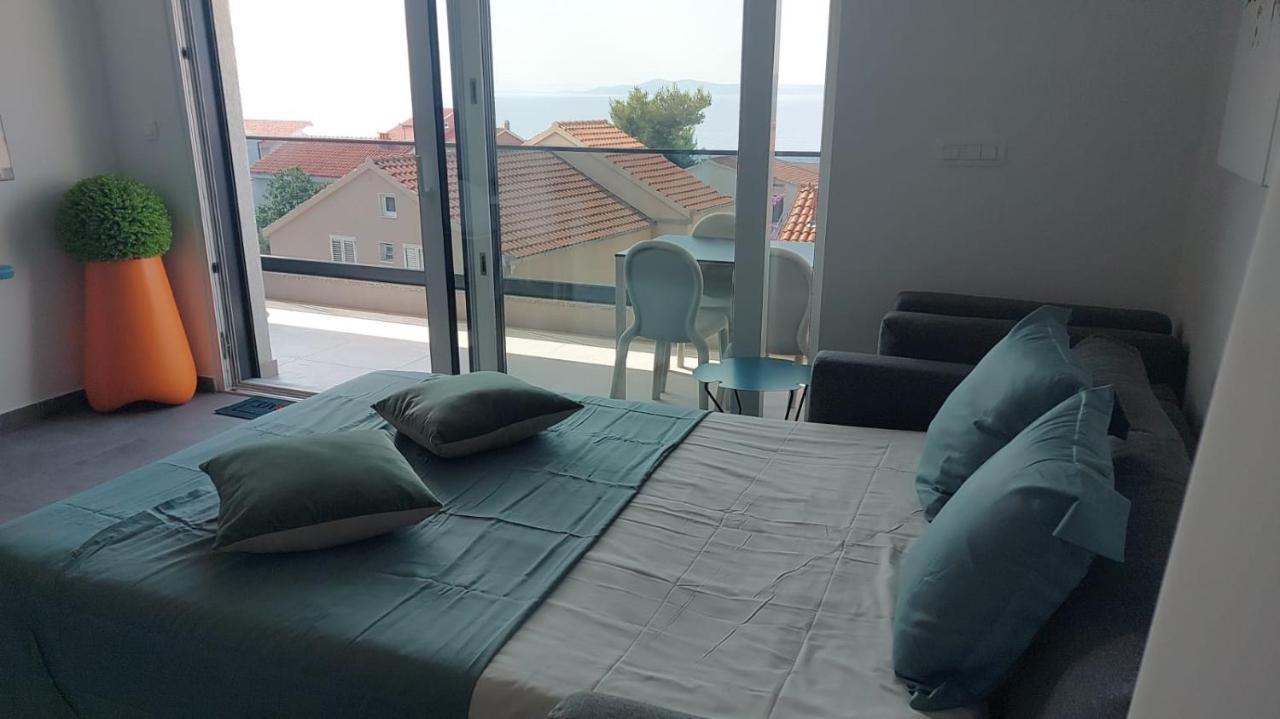 Luxury Apartment- Balcony- Private Rooftop And Jacuzzi- Common Pool Trogir Bagian luar foto