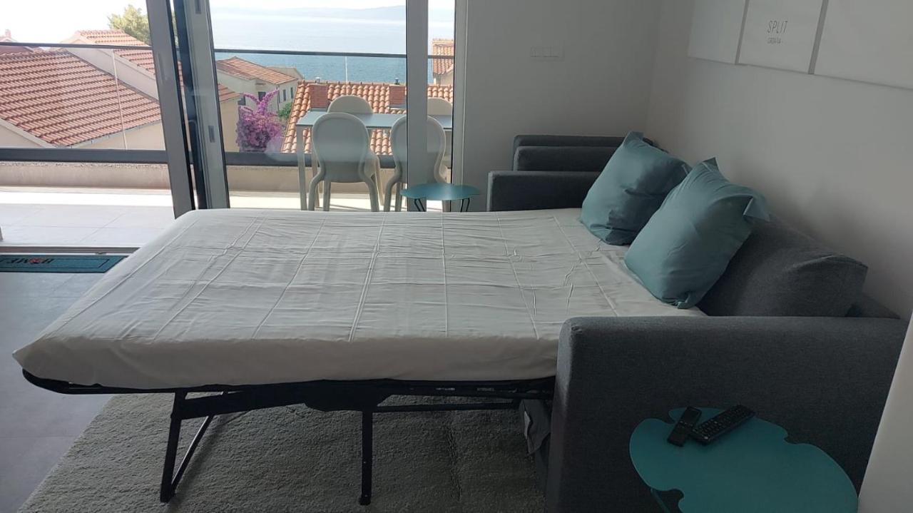 Luxury Apartment- Balcony- Private Rooftop And Jacuzzi- Common Pool Trogir Bagian luar foto